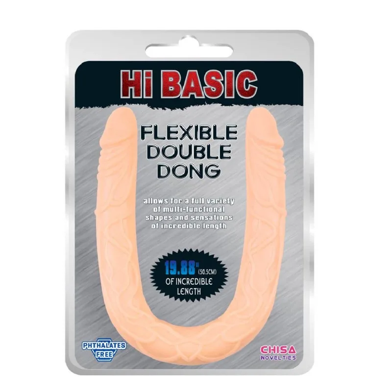 Chisa Hi Basic Flexible Dong đôi đầu siêu mềm mịn kích thích