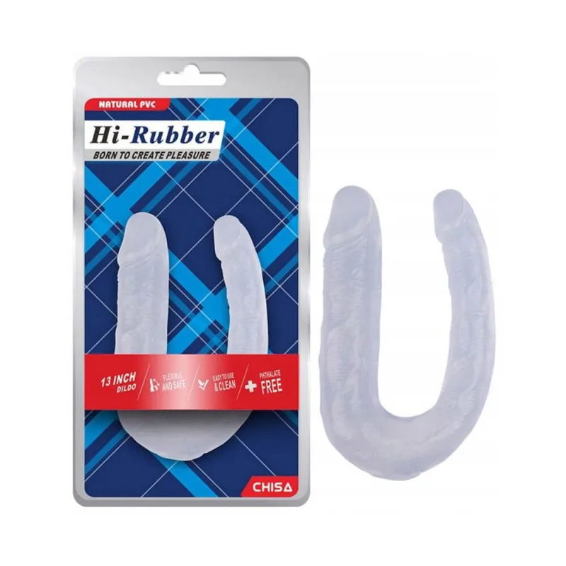 Dương vật giả 2 đầu Chisa Hi-Rubber 13 Inch siêu thực bền bỉ — ảnh 11