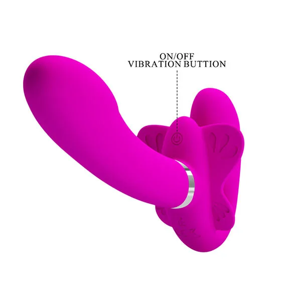 Dương vật giả 2 đầu Pretty Love Valerie rung 12 chế độ siêu — hình 8