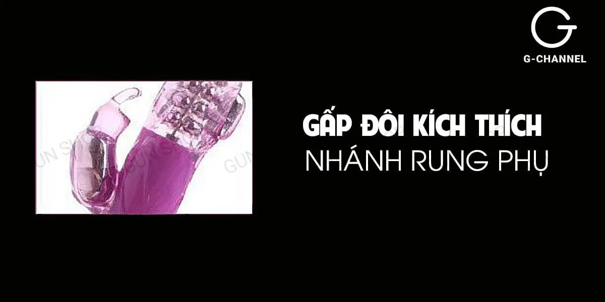 Dương vật giả đa năng 2 đầu xoay rung mạnh mẽ Loveaider — hình 4