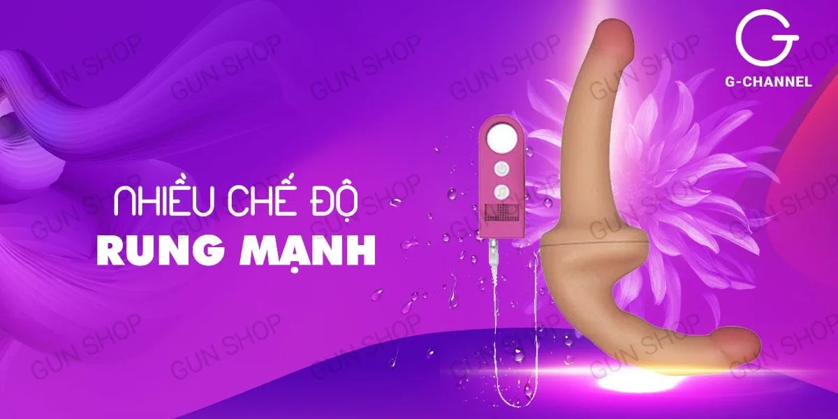 Dương vật giả mềm dẻo 2 đầu đa chiều | Lovetoy Holy Dong Charge — ảnh 3