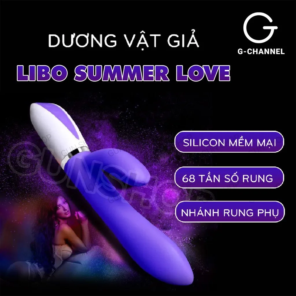 Dương vật giả 2 đầu sạc điện 68 chế độ rung kích thích mạnh — ảnh 5