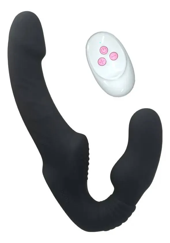 Dương Vật Giả 2 Đầu Điều Khiển Từ Xa Yunman Rung Mạnh Strap On Dildo Cho Les — ảnh 2