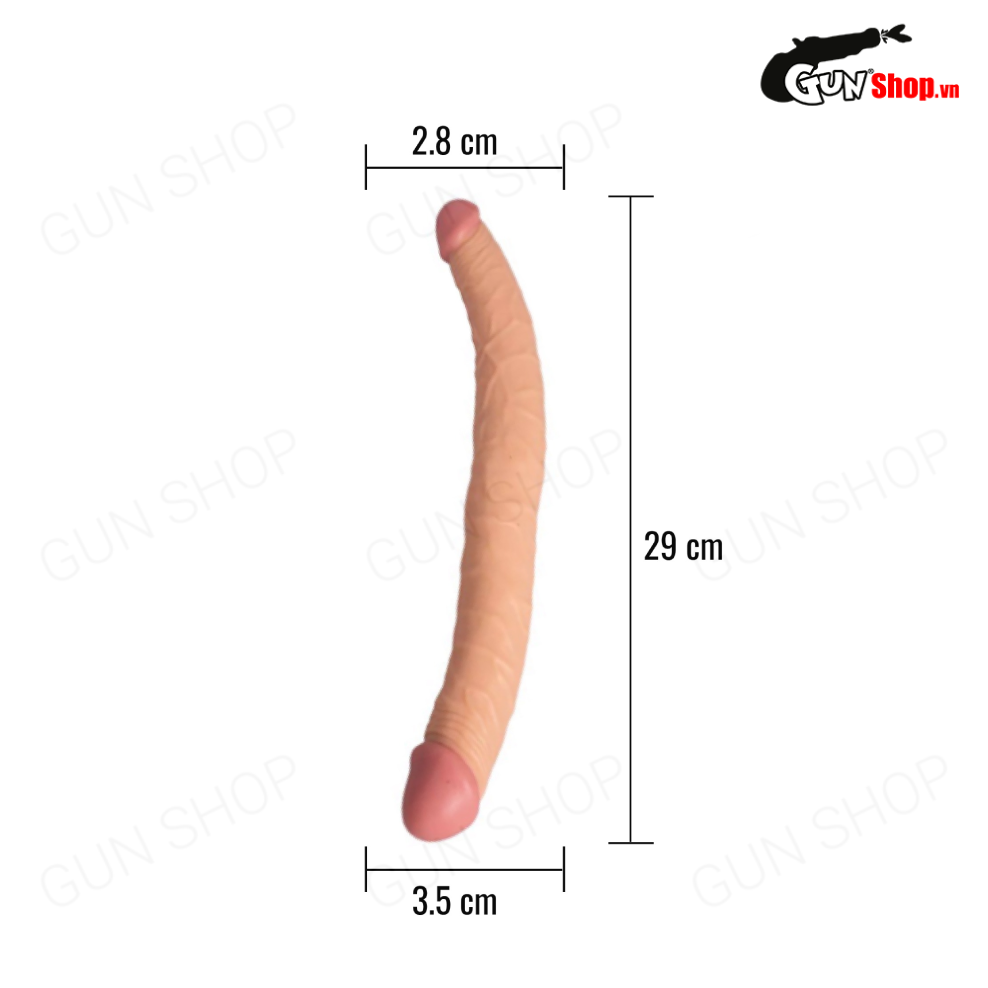 Đồ chơi người lớn 2 đầu mềm mại đa chiều uốn cong Lovetoy — ảnh 2