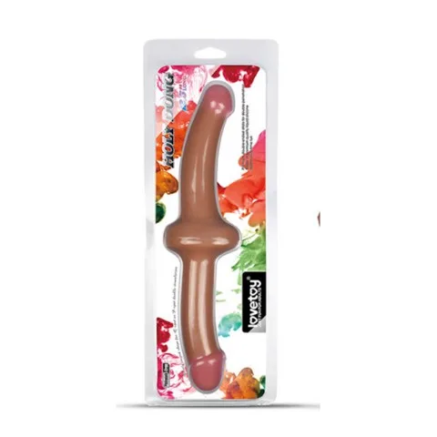 Dương vật giả mềm dẻo 2 đầu đa chiều | Lovetoy Holy Dong Charge