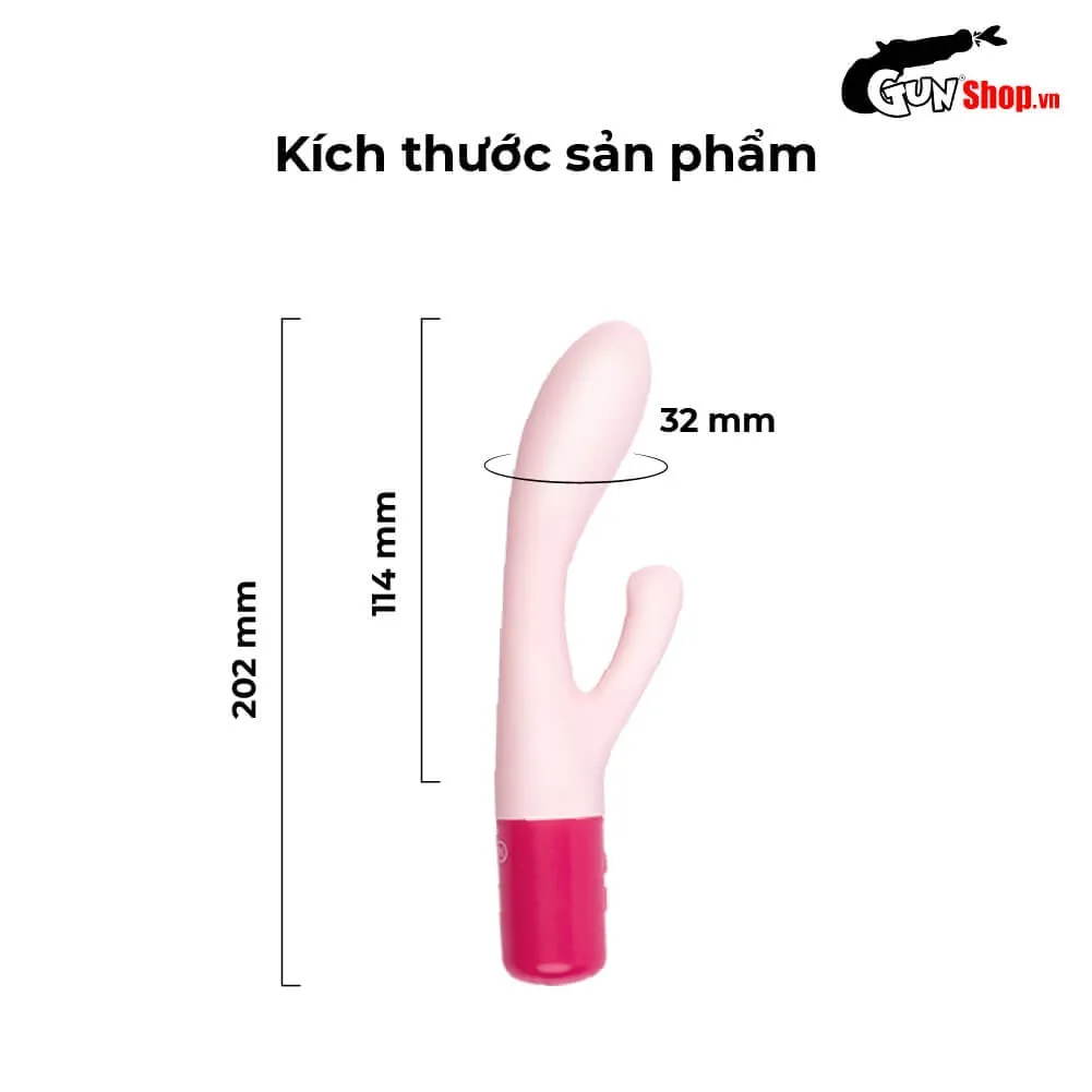 Dương vật giả 8 chế độ rung sạc nhanh Durex Soft Dual Head — ảnh 3