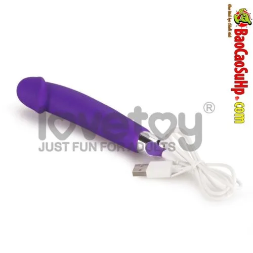 Dương vật giả cầm tay mini Lovetoys LV430202 Hanabira Rung Full silicone — ảnh 3