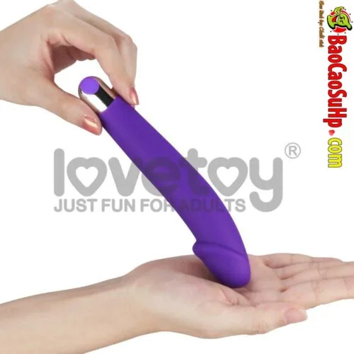 Dương vật giả cầm tay mini Lovetoys LV430202 Hanabira Rung Full silicone — ảnh 5