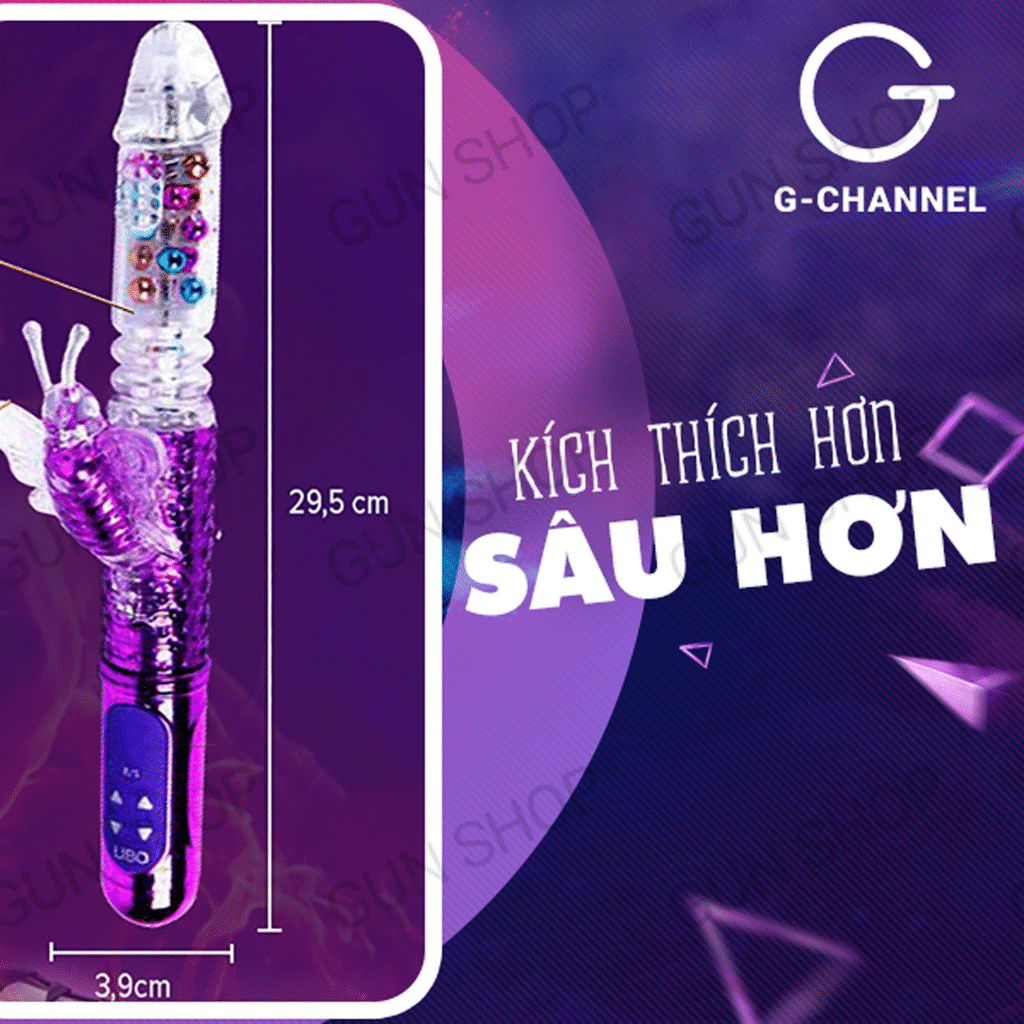 Dương vật giả cánh bướm Libo 8 tần số rung sạc điện cao cấp kích thích — ảnh 5