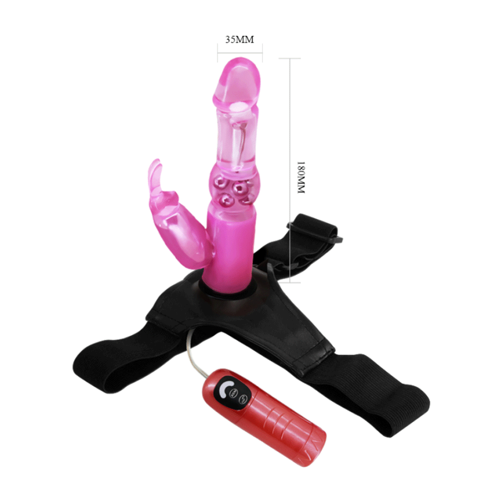 Dương vật giả Ultra Harness dây đeo xoay bi sướng tuyệt đỉnh — ảnh 3