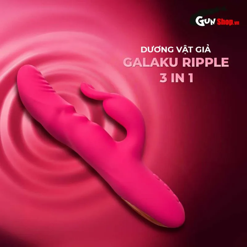 Dương vật giả đa năng Galaku Ripple 3 in 1 — ảnh 3