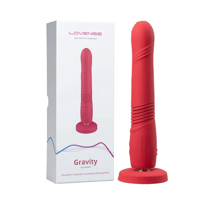 Dương vật giả Lovense Gravity điều khiển app silicon mềm mại giá tốt
