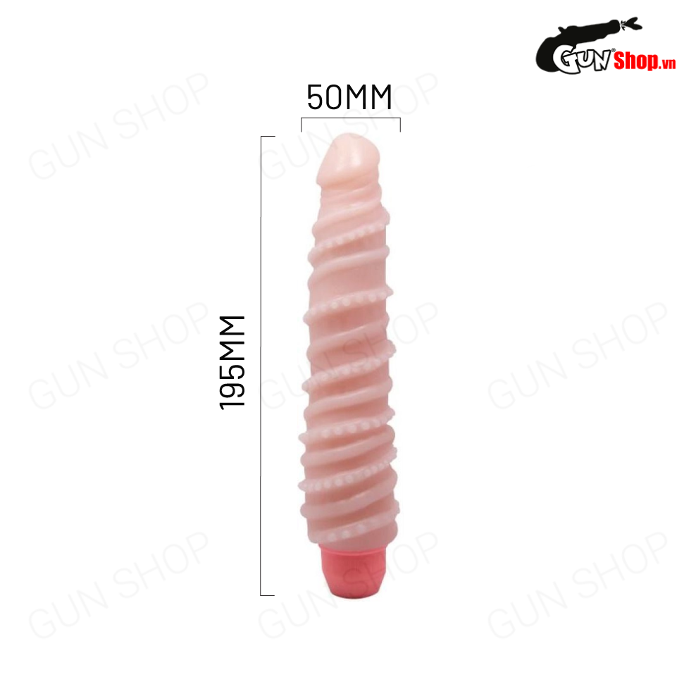 Dương vật giả Baile Flexi Vibe rung xoay đa tầng pin siêu kích thích — ảnh 2