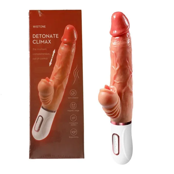 Máy Rung Thụt Liếm Detonate Climax Siêu Mềm Kích Thích
