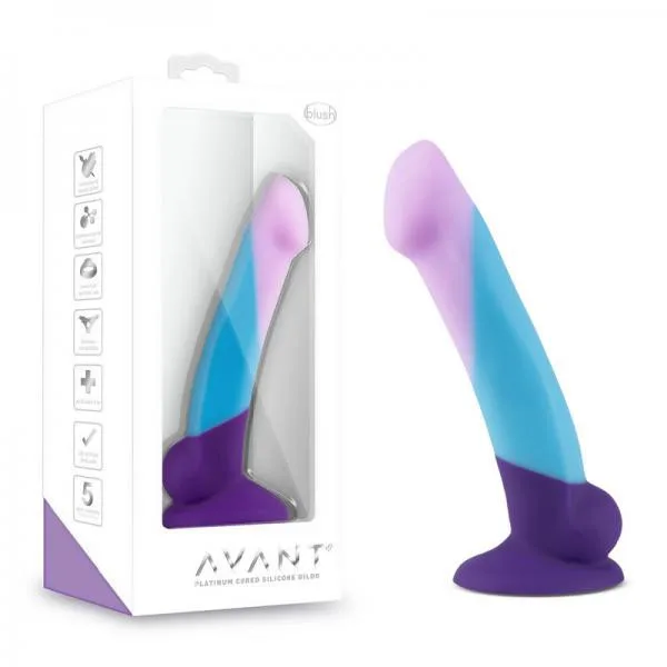 Dương Vật Giả Avant Pride D16 Dính Tường Siêu Mềm Blush Silicone