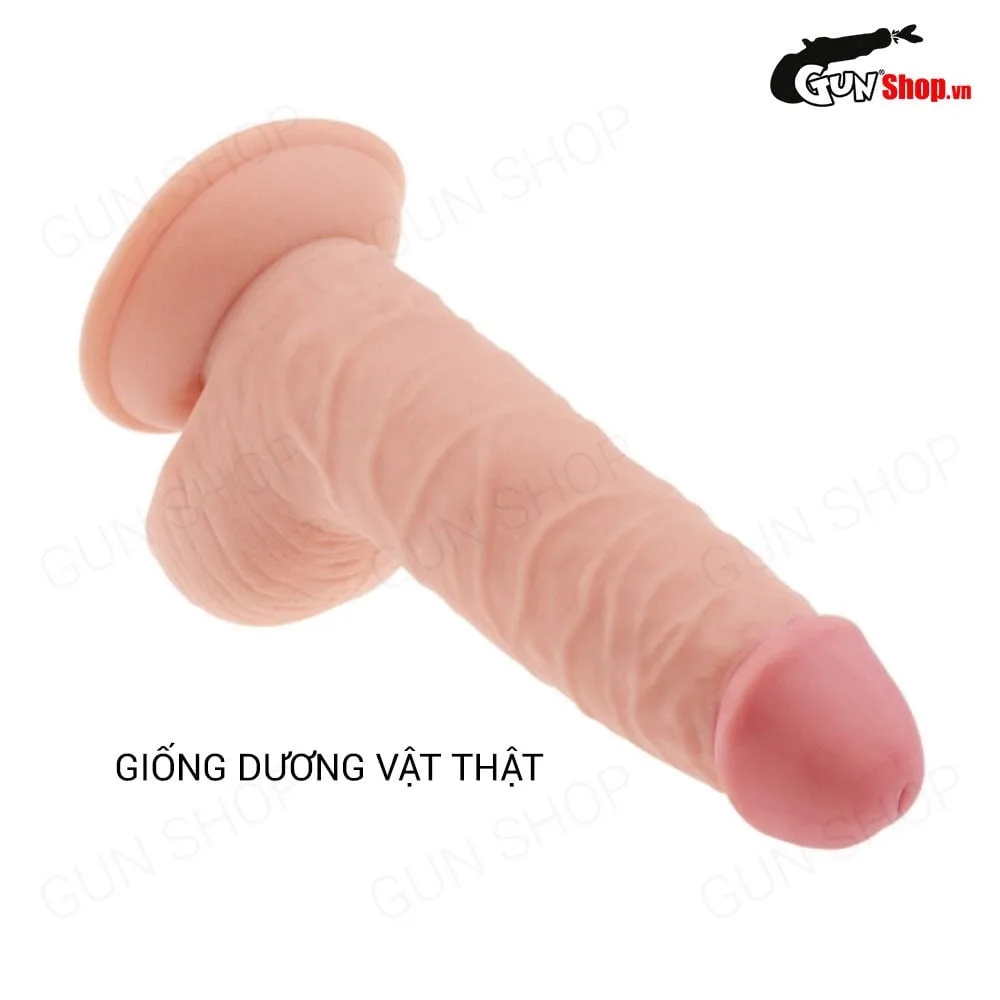 Lovetoy Ultra Soft Dude 7.5 – Dương vật giả dính tường siêu mềm, thật tay, an toàn — ảnh 5