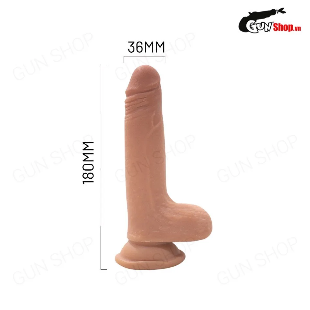 Dương vật giả dán tường mềm mại Skin Dong 7.0 siêu thực cực đã — ảnh 2
