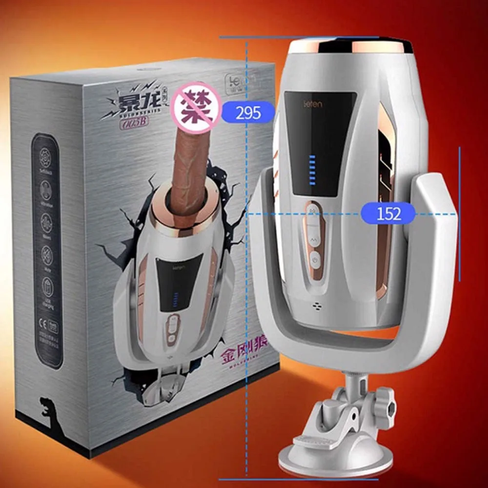 Dương vật giả Leten Wolverine thụt xoay 360 độ tỏa nhiệt siêu mạnh — ảnh 5