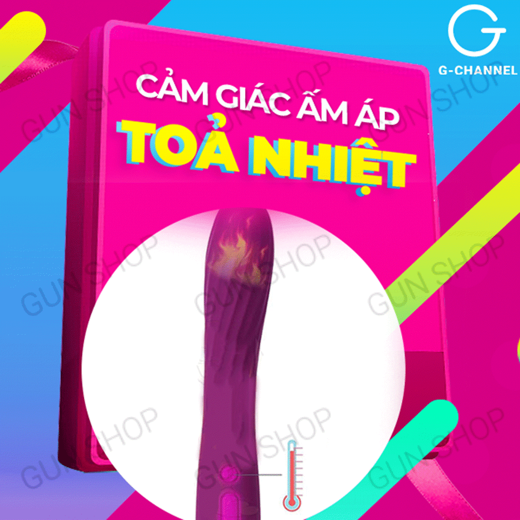 Dương vật giả rung kép Svakom Angel sưởi ấm sạc điện độc đáo — ảnh 5