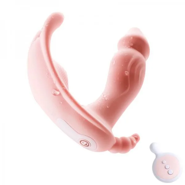 Dương vật giả rung điều khiển từ xa quần lót kích thích mãnh liệt