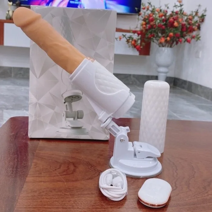 Dương vật giả gắn tường Diamond Love rung thụt máy thủ dâm điều khiển từ xa — ảnh 2