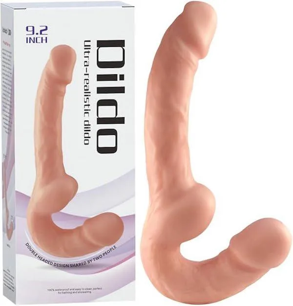 Dương Vật Giả Hai Đầu Baile 9.2 Inch Dildo Silicone Siêu Mềm