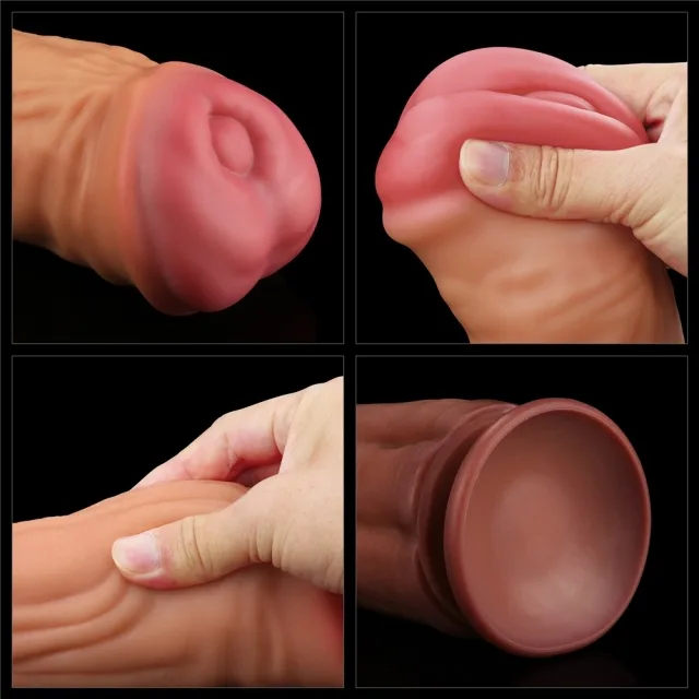 Dương Vật Giả Lovetoy 12 inch Hình Ngựa To Khủng King Size Silicon 2 Lớp Siêu Mềm — ảnh 2