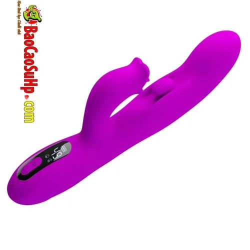Dương vật giả lưỡi liếm Pretty Love Yalanda full Silicone Rung xoay BW-500111 — ảnh 6