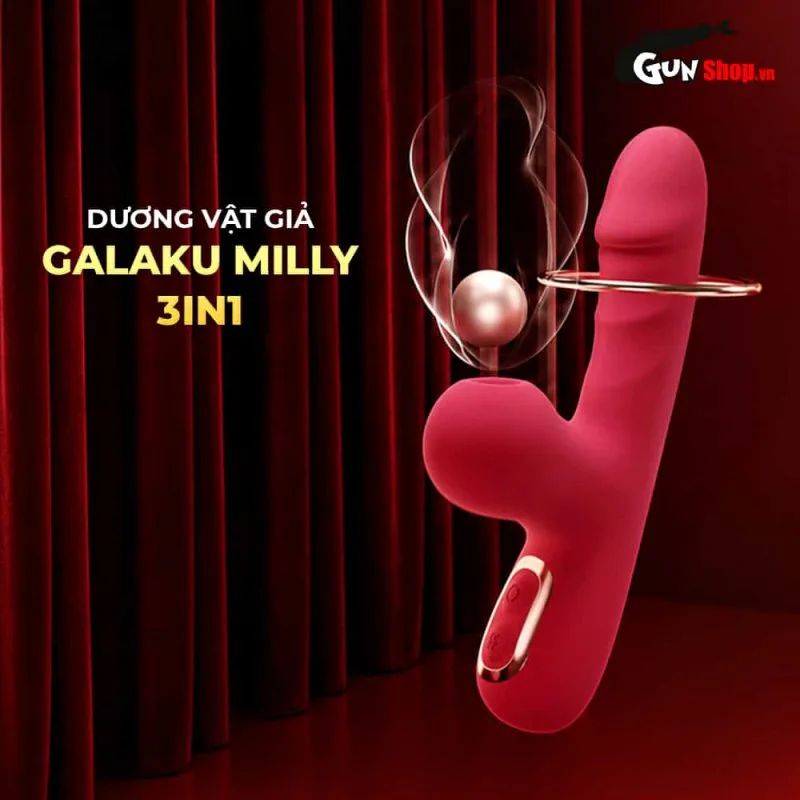 Dương vật giả mini Galaku Milly 3in1 — ảnh 3