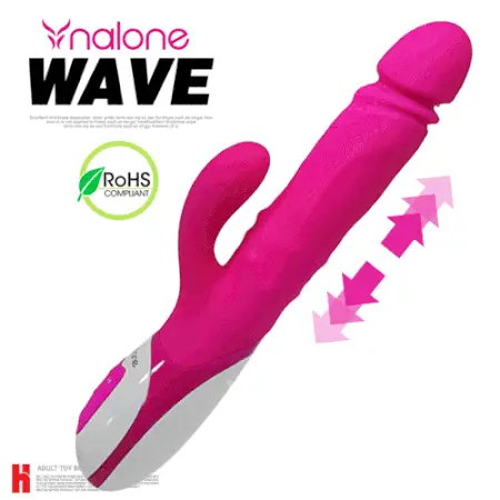 Dương Vật Giả Nalone Wave Nhật Bản Rung Thụt Mạnh Mượt