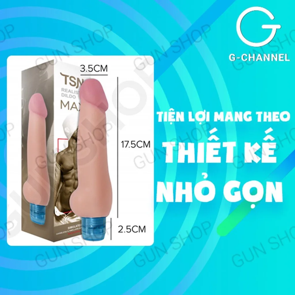 Dương vật giả rung đa tần số cao cấp TSN Max Label giá tốt — ảnh 5