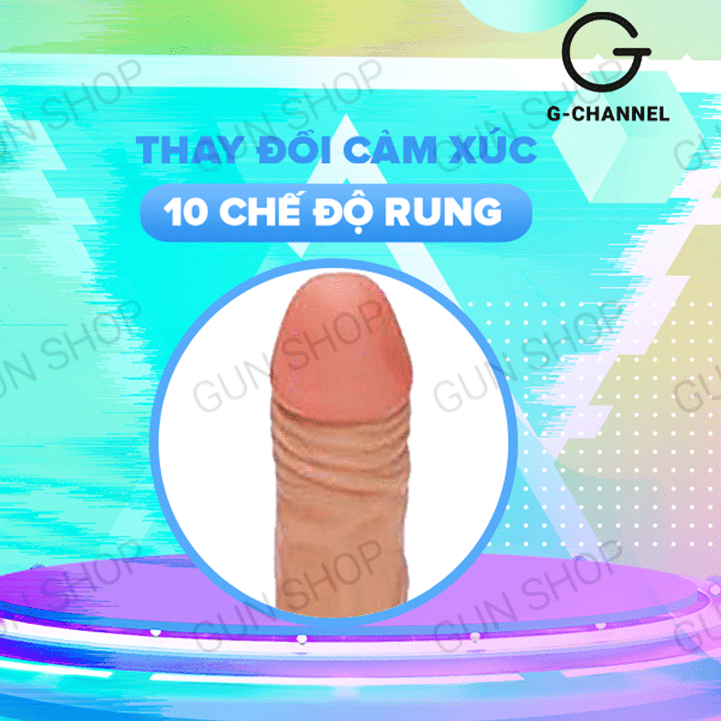 Dương vật giả rỗng ruột đa chế độ rung kèm dây đeo Loveaider — ảnh 6