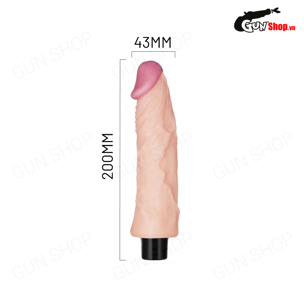 Dương vật giả cao cấp 10 chế độ rung pin sạc - Lovetoy Real Softee — ảnh 3