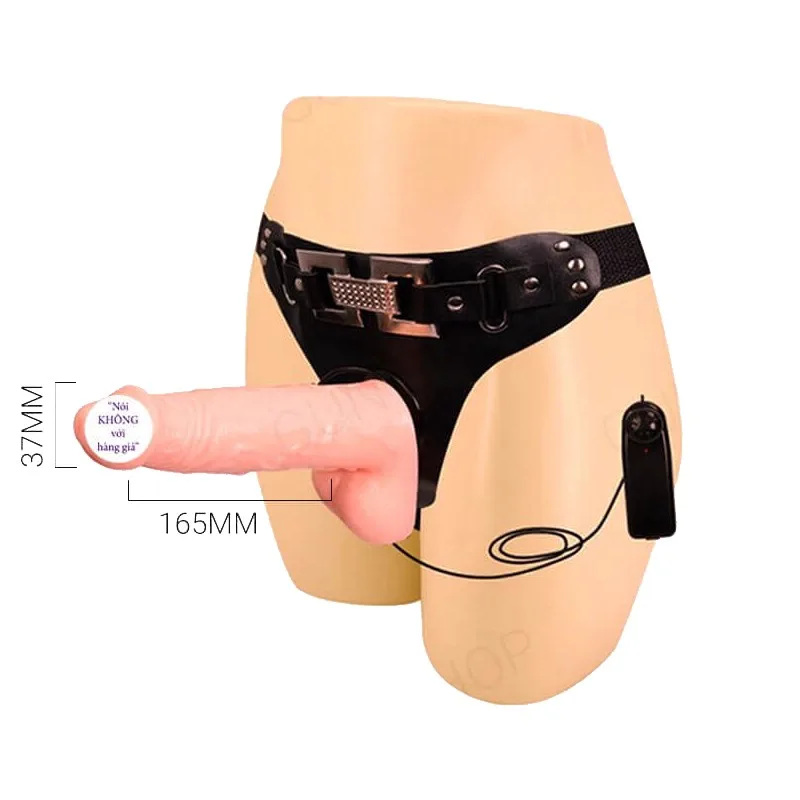 Máy rung dương vật có dây đeo Baile Vibra tăng khoái cảm