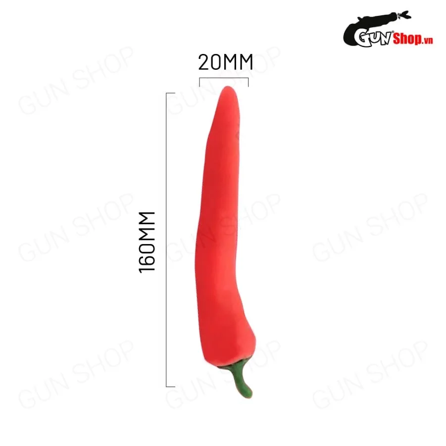 Dương vật giả quả ớt rung sạc đa chế độ tăng khoái cảm Wistone — ảnh 3