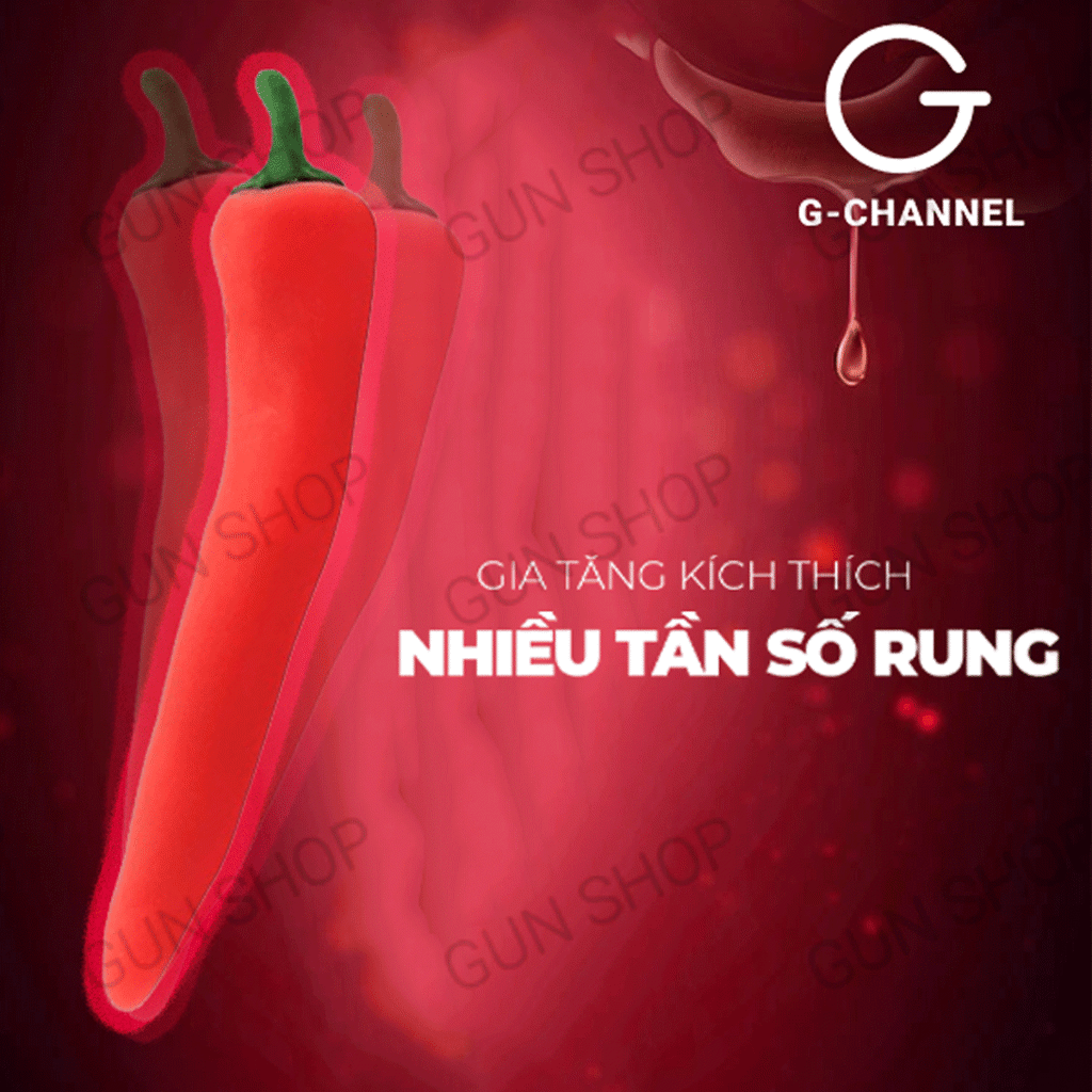 Dương vật giả quả ớt rung sạc đa chế độ tăng khoái cảm Wistone — ảnh 5