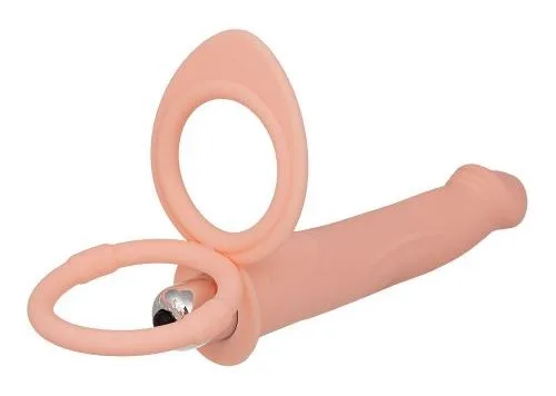 Vòng Đeo Dương Vật Kèm Dildo Rung Tăng Khoái Cảm — ảnh 4
