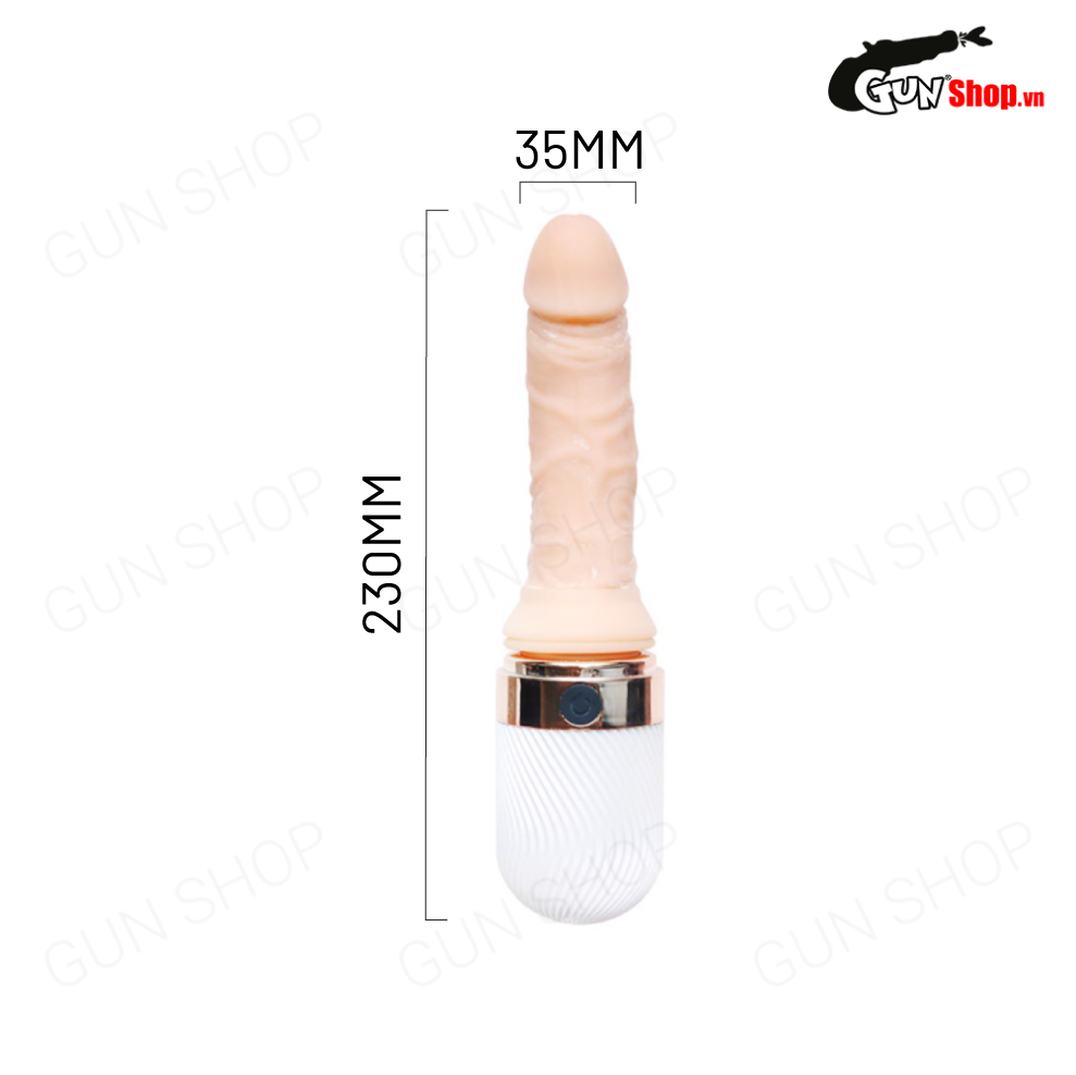 Dương vật giả rung thụt sạc điện phát nhiệt đa chế độ siêu mềm an toàn mua ngay — ảnh 3