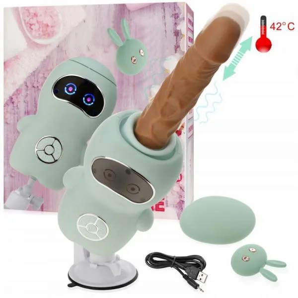 Dương vật giả rung thụt sưởi ấm Wanle Ares robot thỏ tiện lợi