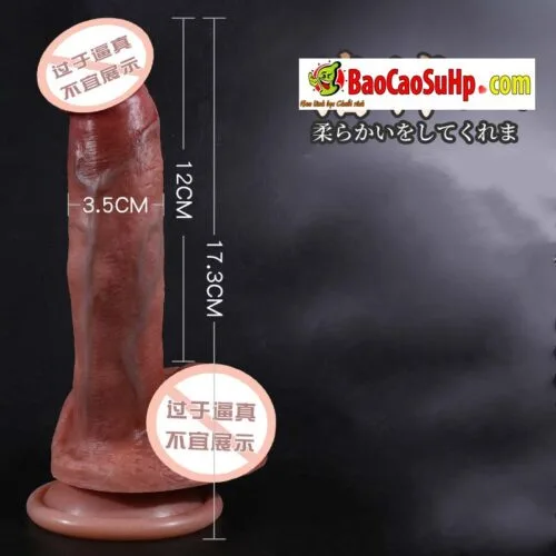 Dương vật giả Silicone Coc Tamomaha 3D siêu thực như thật bền an toàn — ảnh 4