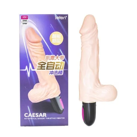 Dương vật giả rung thụt tự động sưởi ấm Leten Caesar cao cấp