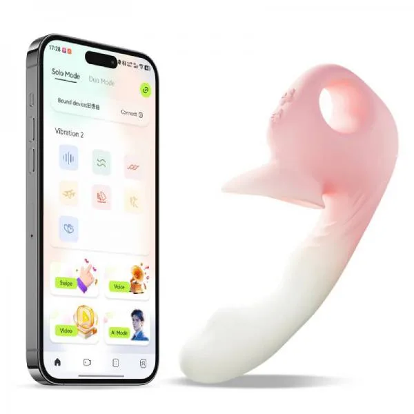 Dương vật giả Yeain Fantasia rung hút điều khiển qua app điện thoại