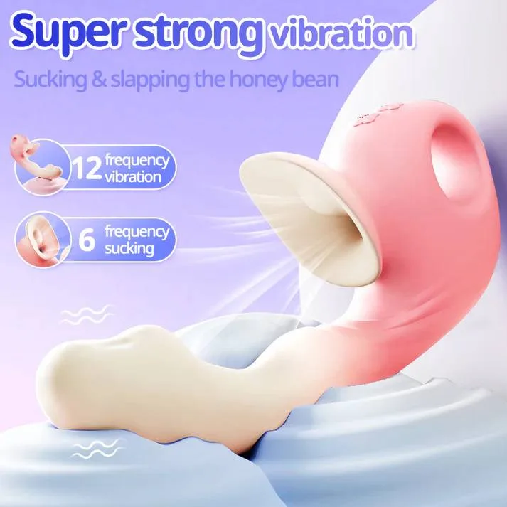 Dương vật giả Yeain Fantasia rung hút điều khiển qua app điện thoại Dương vật giả Yeain Fantasia rung hút điều khiển qua app — 12 chế độ rung kết hợp 7 chế độ hút