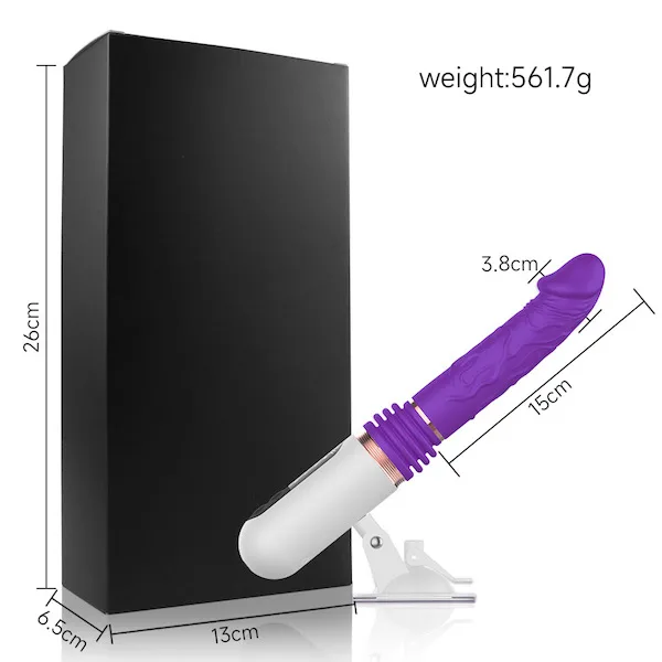 Dương Vật Giả Manual 8 Chế Độ Rung Thụt Sạc Điện Siêu Mềm Mượt — ảnh 4