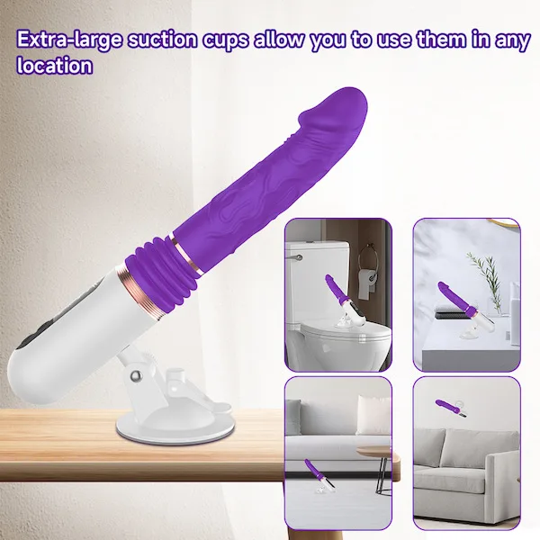 Dương Vật Giả Manual 8 Chế Độ Rung Thụt Sạc Điện Siêu Mềm Mượt — ảnh 7