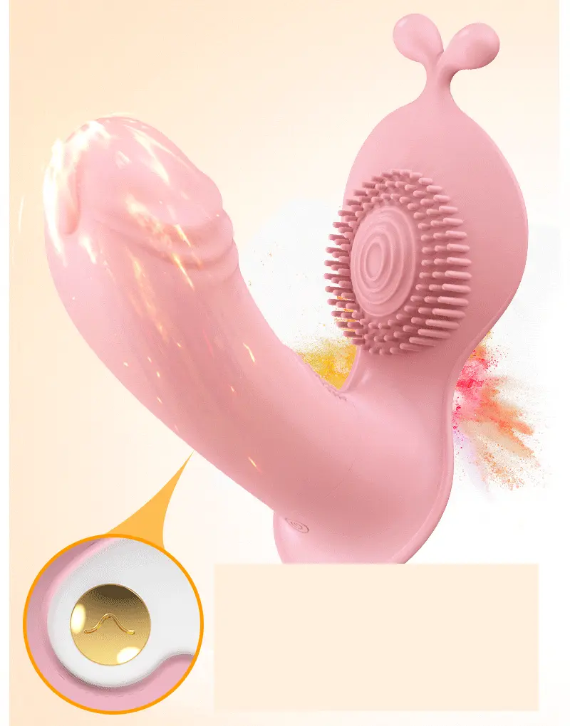 Dương vật giả tai thỏ gắn quần chip rung Lilo We Love 2 đầu massage — ảnh 3