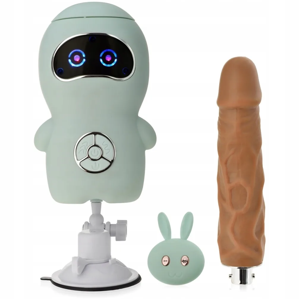 Dương vật giả rung thụt sưởi ấm Wanle Ares robot thỏ tiện — hình 3