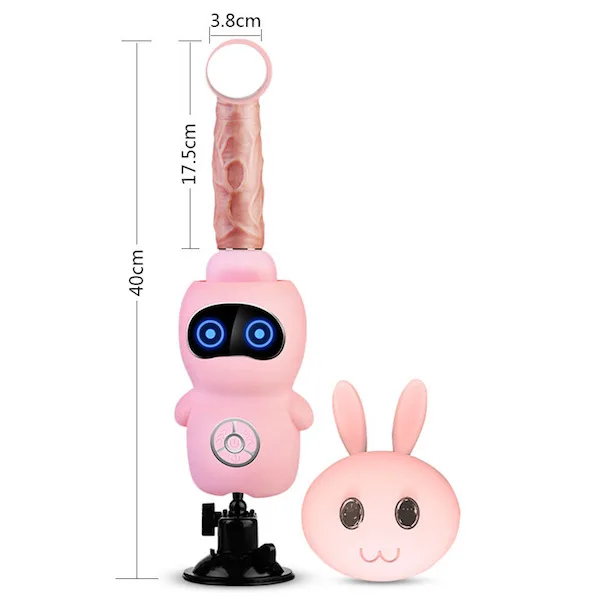 Dương vật giả rung thụt sưởi ấm Wanle Ares robot thỏ tiện — Phần mềm tiện dụng, vệ sinh dễ dàng