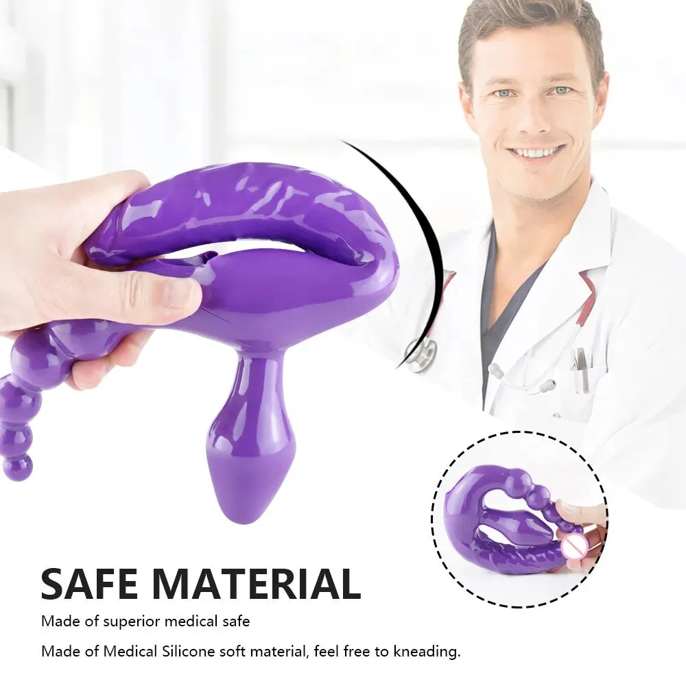 Dương vật giả đa năng 3 in 1 kích thích mạnh trứng rung — Phân phối Dương vật giả đa năng 3 in 1 có 2 nhánh phụ kích (3)
