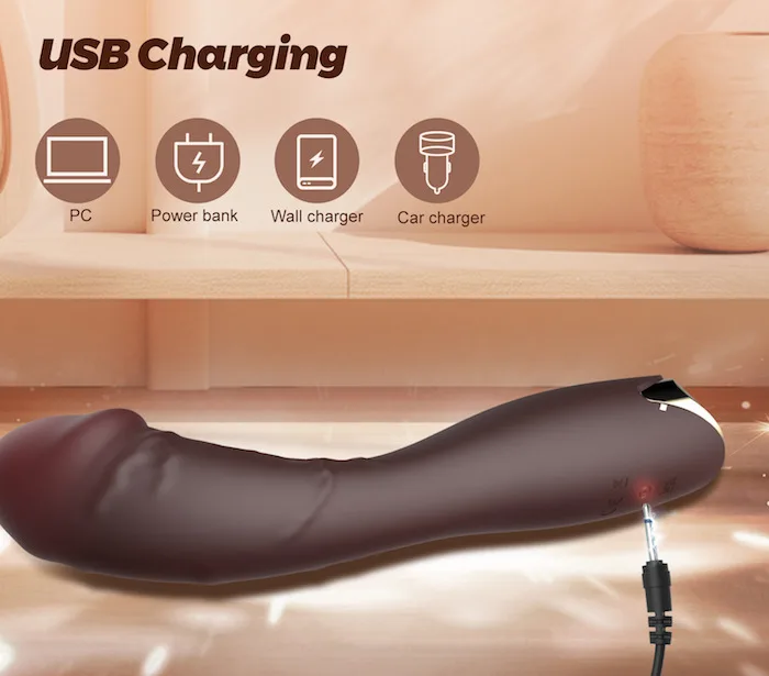 Dương vật giả Vido WS-NV103 siêu mềm có thể uốn cong máy rung điểm G Dương vật giả Vido WS-NV103 siêu mềm máy rung điểm G kích — hình 10